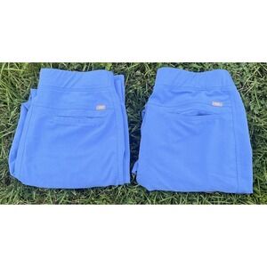 Lot of 2‎ Figs Technical Collection Pants XL Blue Scrub Medical Workwear